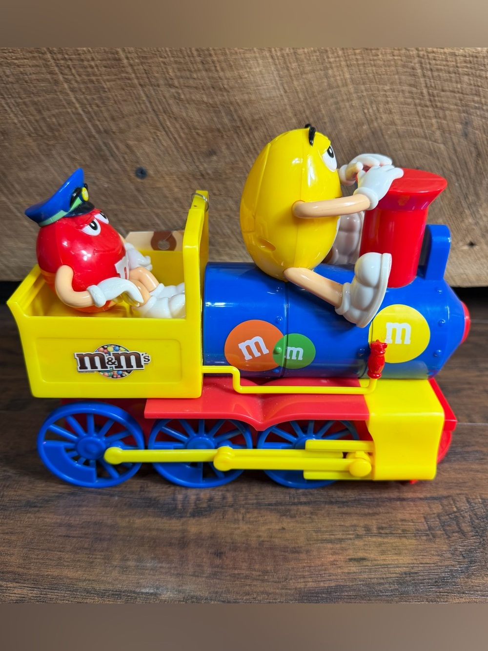 2014 M & M Train Candy Dispenser with Battery-Operated Lights and Sounds
